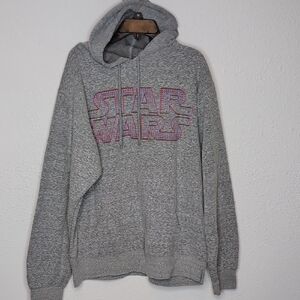 Star Wars Gray Hoodie Sweater  size M